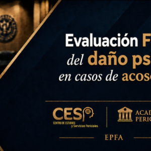 Formación  en Evaluación forense de daño psíquico por Acoso Laboral